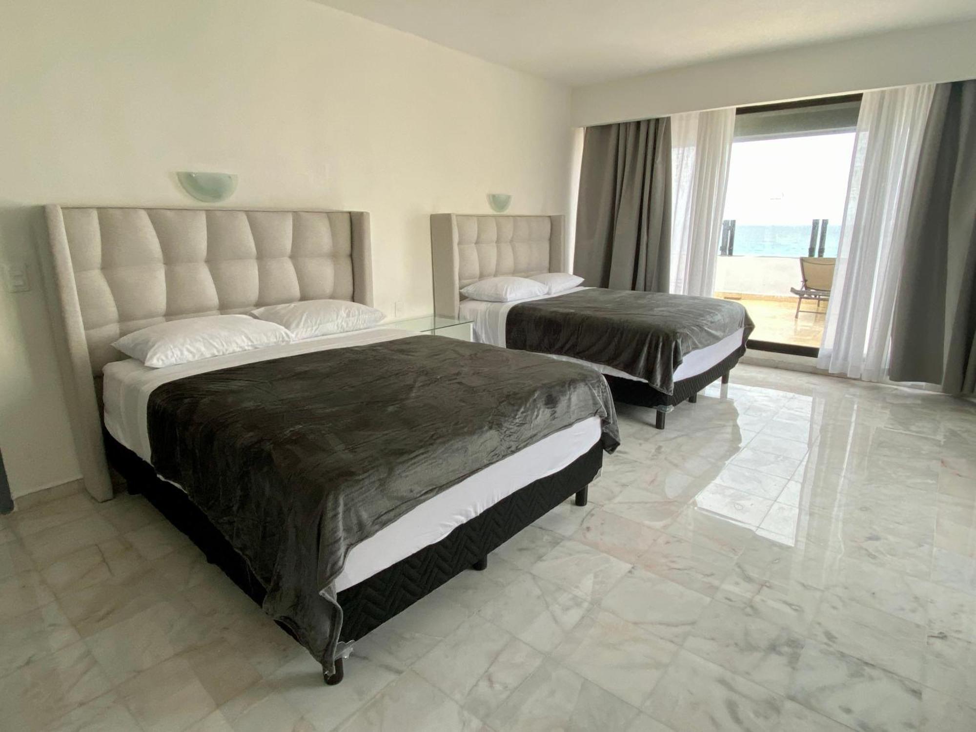 Condo In Ocean Front Resort Cancun Ruang foto