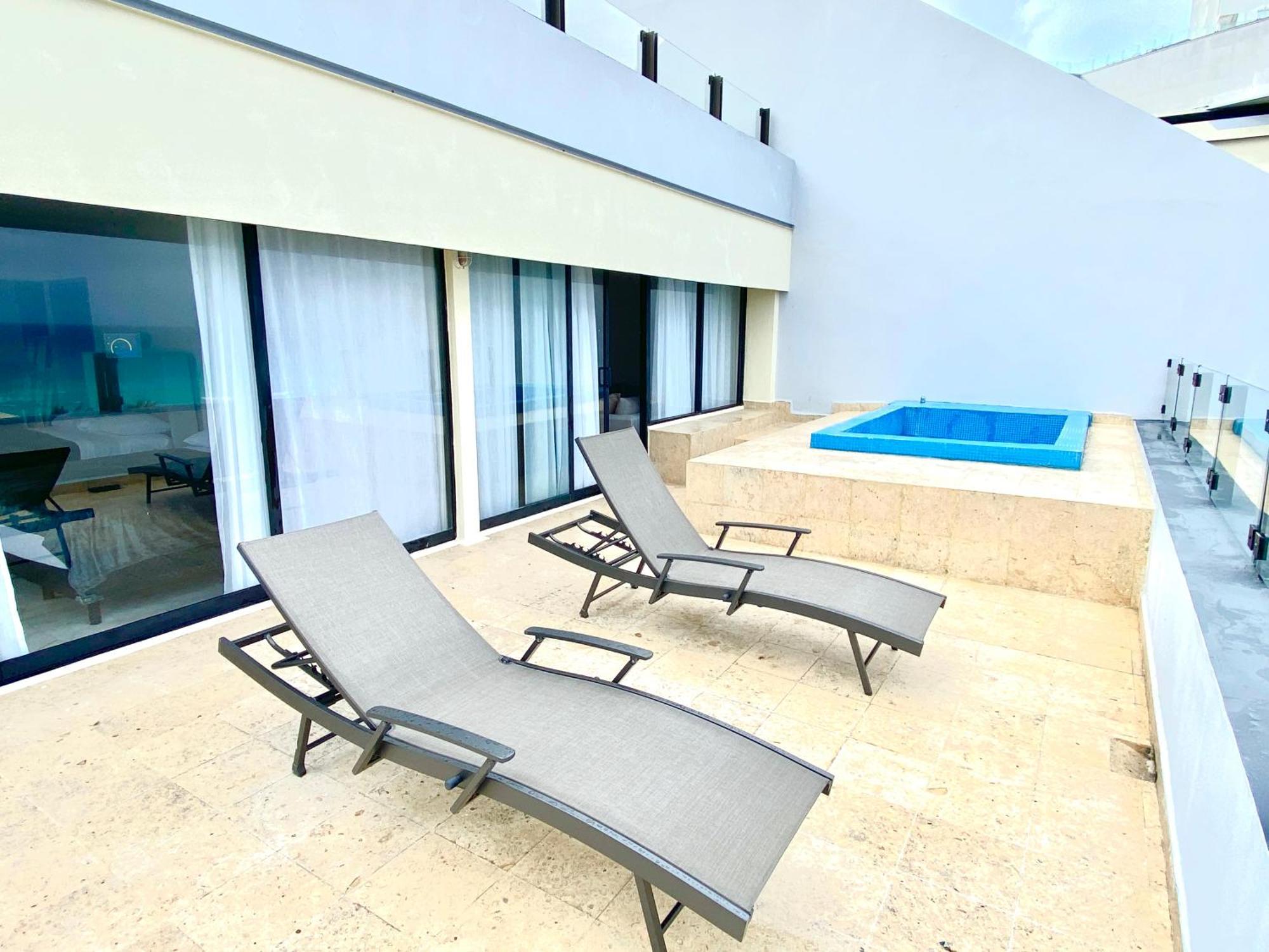 Condo In Ocean Front Resort Cancun Ruang foto